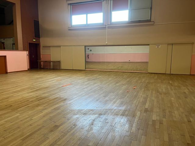 Salle de danse Collier, vue d'ensemble